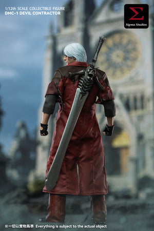 Presale Sigma DMC-1 1/12 The Devil Crimson Dante May Cry Action Figure Model Toy