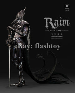 Presale BC x Yoshitaka Amano BC202517 1/12 RAIM Crow Knight Action Figure Model