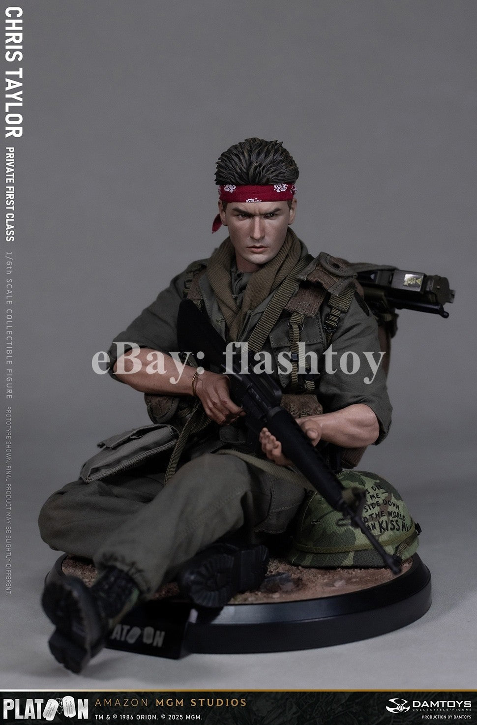 Presale DAMTOYS DMS046 1/6 Platoon Chris Taylor 12" Male Action Figure Model Toy