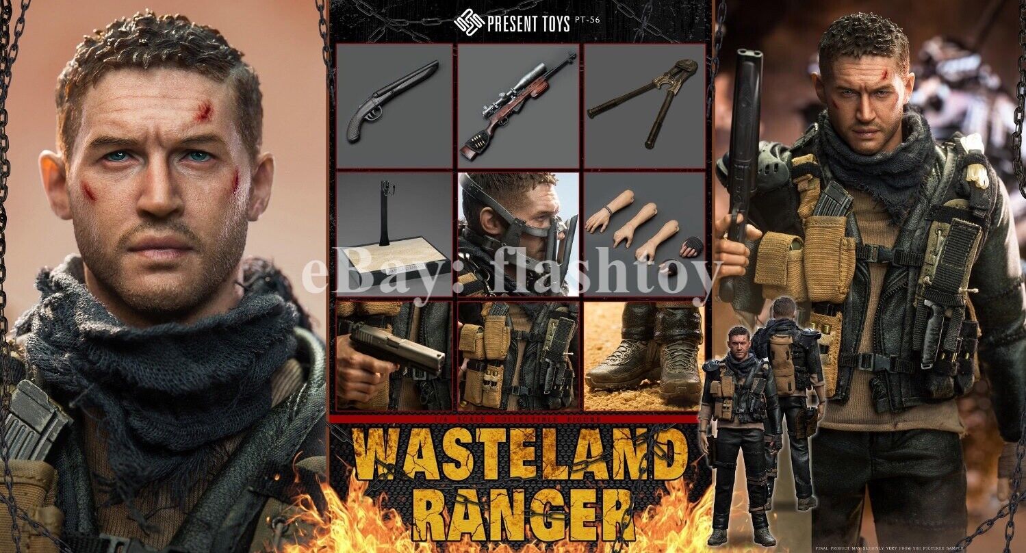 PRESENT TOYS PT-sp56 1/6 Wasteland Ranger Max Tom 12" Male Action Figure Model
