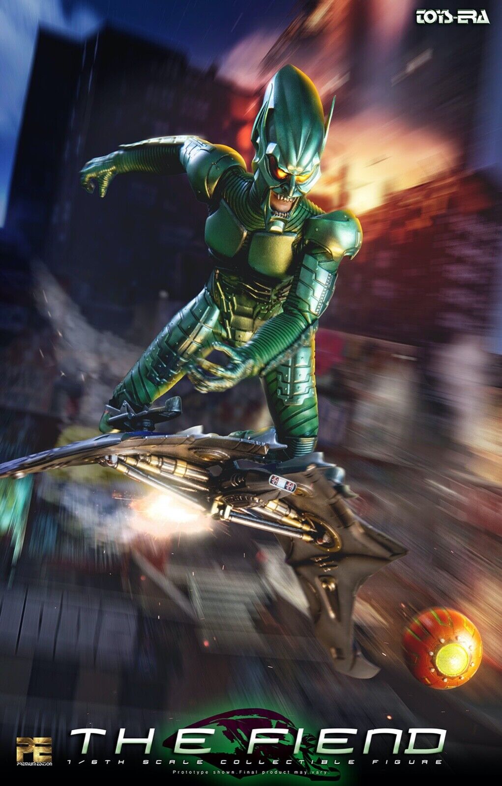 TOYS ERA PE007B 1/6 The Fiend Spider man Green Goblin 12" Figure Normal Version
