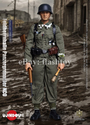 UJINDOU UD9036 1/6 WWII Feldherrnhalle Panzergrenadier NCO Hungary Action Figure