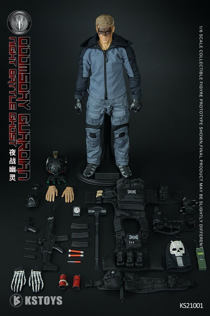 KSTOYS KS21001 1/6 Doomsday Guardian Night Battle Ghost 12" Action Figure Model