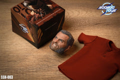 SOOSOOTOYS SSH-003 1/6 X Men Wolverine Old Logan cabeza esculpida fit 12" cuerpo de figura