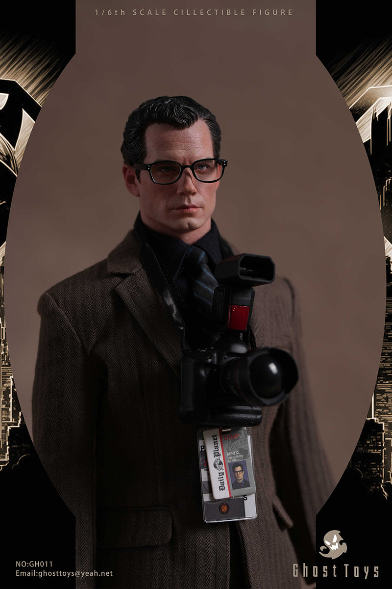 Presale Ghost Toys GH-011 1/6 Metropolis Journalist Clark Superman Action Figure Model