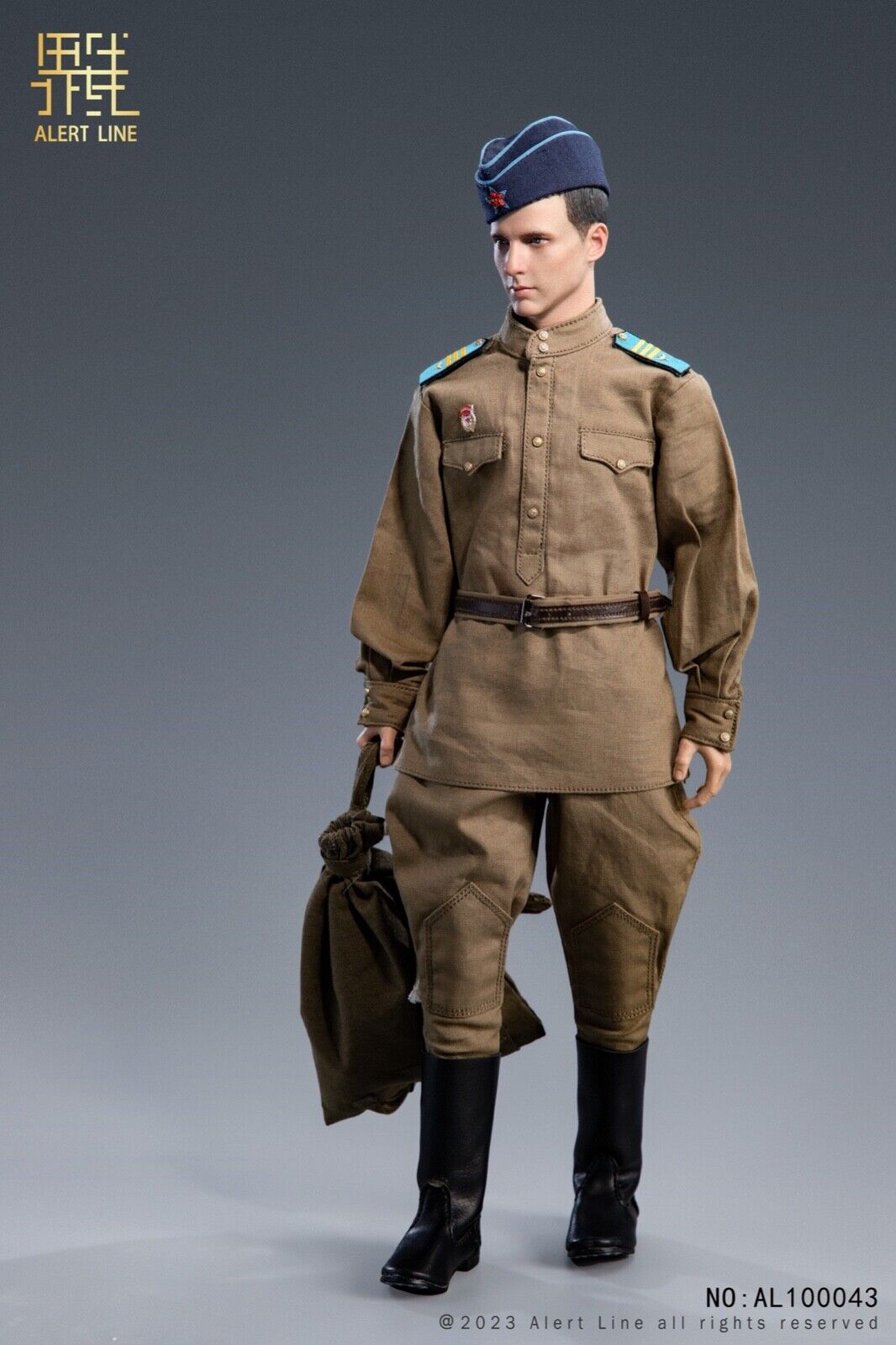 ALERT LINE AL100043 1/6 WWII Soviet Airborne Forces 12" Action Figure Model Toy
