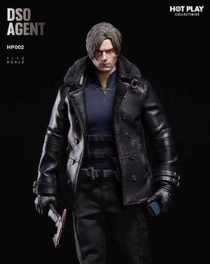 Presale HOT PLAY HP002 1/12 Resident Zombie Evil Crisis Leon Male Action Figure