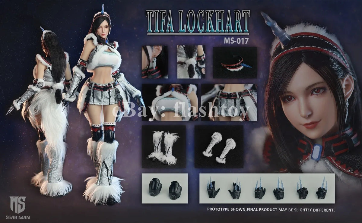 Presale STAR MAN MS-017 1/6 Fantasy Fighting Goddes Tifa Action Figure Model Toy