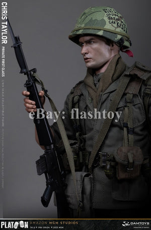 Presale DAMTOYS DMS046 1/6 Platoon Chris Taylor 12" Male Action Figure Model Toy