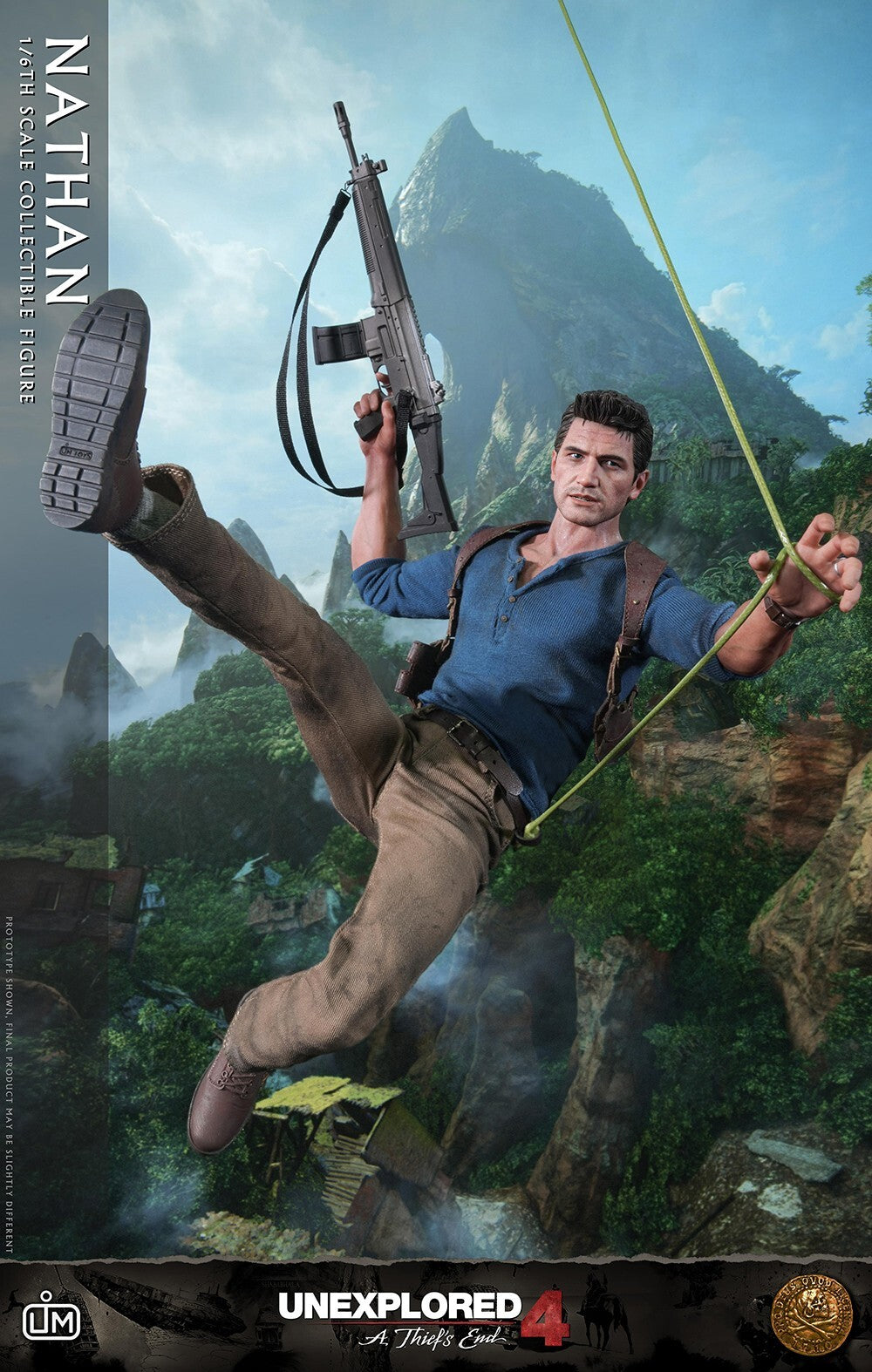 LIMTOYS LIM012 1/6 A Thief's End Nathan Drake 12" Male Action Figure Model Toy