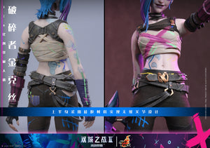 Presale Hot Toys TMS183 1/6 Arcane Fractured Jinx Female Action Figure Model Toy