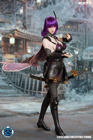 SUPER DUCK SET079 1/6 Sexy Female Ninja Clothes &amp; Head Sculpt Accessories