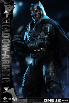 PRESENT TOYS SS-03 1/12 Bat Man Shadow Armor figura de acción masculina Damaged Ver.