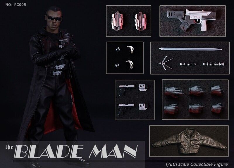 PC005 1/6 Blade Man Warrior Daywalker 12" figura de acción de colección