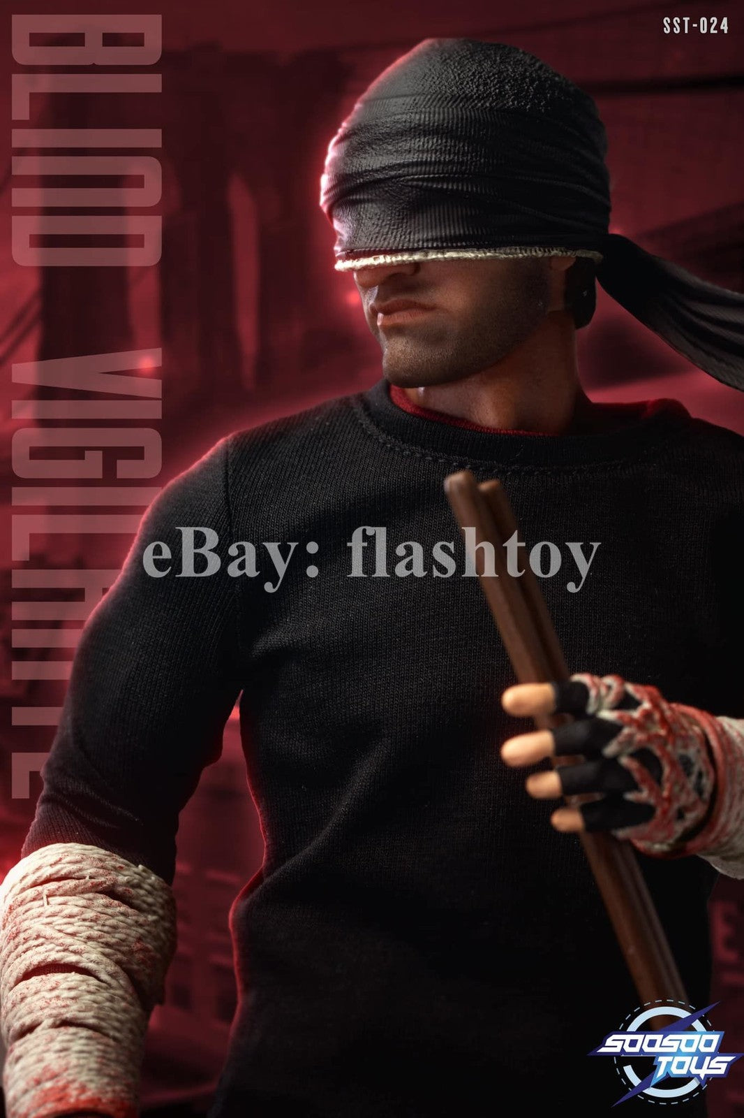 Preventa Soosootoys SST-024 1/6 Blind Vigilante Matt Murdock figura de acción masculina