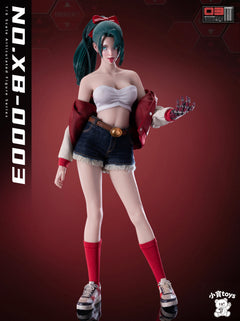 Presale XBTOYS XB0003 1/6 Wealth Girl Blue-Haired Enchantress Action Figure Toy