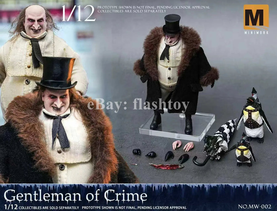 Vorverkauf Miniwork MW-002 1/12 The Penguin Gentleman of Crime Actionfigur-Modell