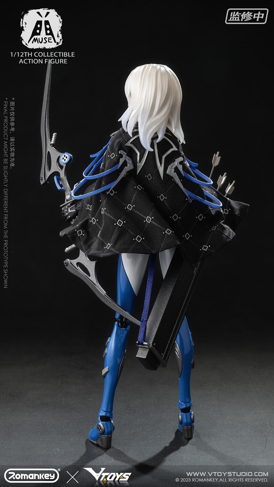 Romankey x VTOYS 1/12 MUSE 6" Collectible Female Action Figure Model Toy