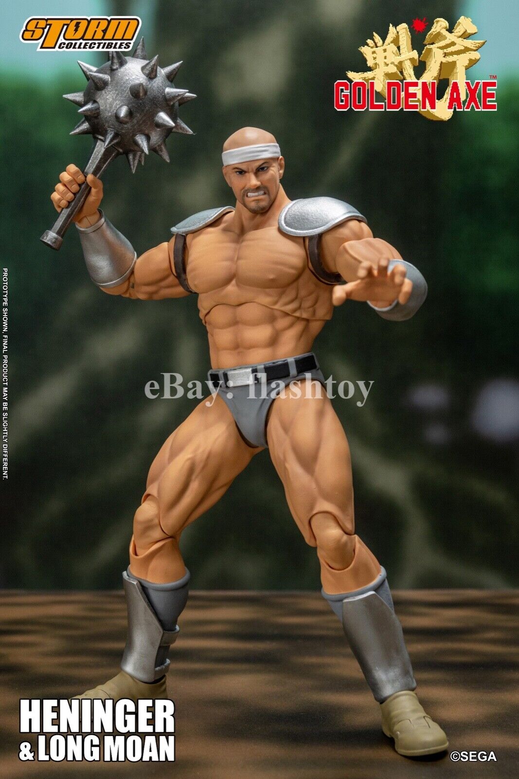 Storm Toys SGGX09 1/12 Golden Axe HENINGER &amp; LONG MOAN Action Figure Double Set
