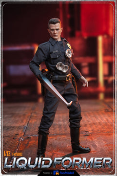 Preventa FunModell FM26003 1/12 Terminator Robot T1000 modelo de figura de acción