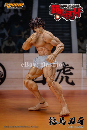 Storm Toys KIBK05 1/12 Baki Hanma Son of The Ogre Collectible Action Figure Toy
