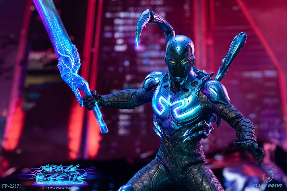 Flash Point Studio FP-22171 1/6 Blue Steel Beetle Collectible Action Figure Toy