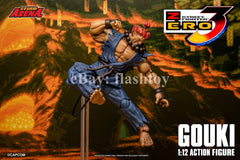 Preventa STORM ARENA SFSA07 1/12 Street Fighter Zero 3 Gouki modelo de figura de acción