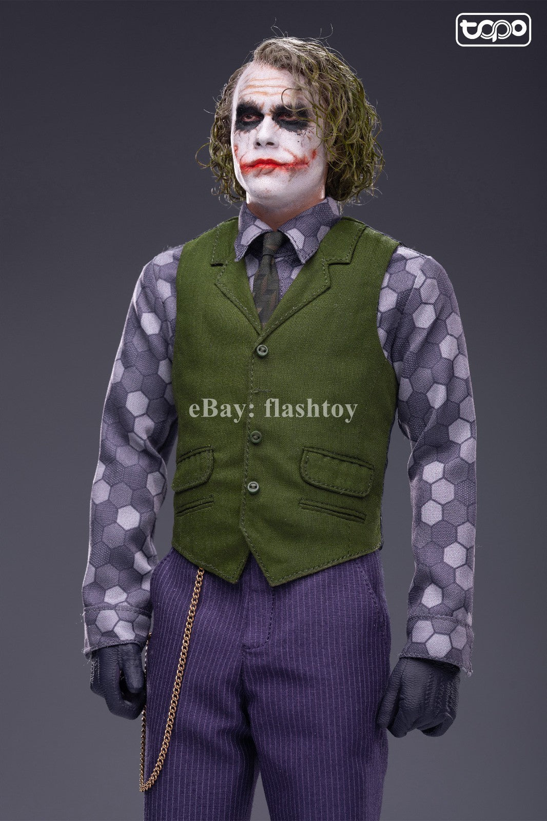 Presale TOPO TP037 1/6 Coat Suit Clothing Set for Joker Heath Ledger W/ Body