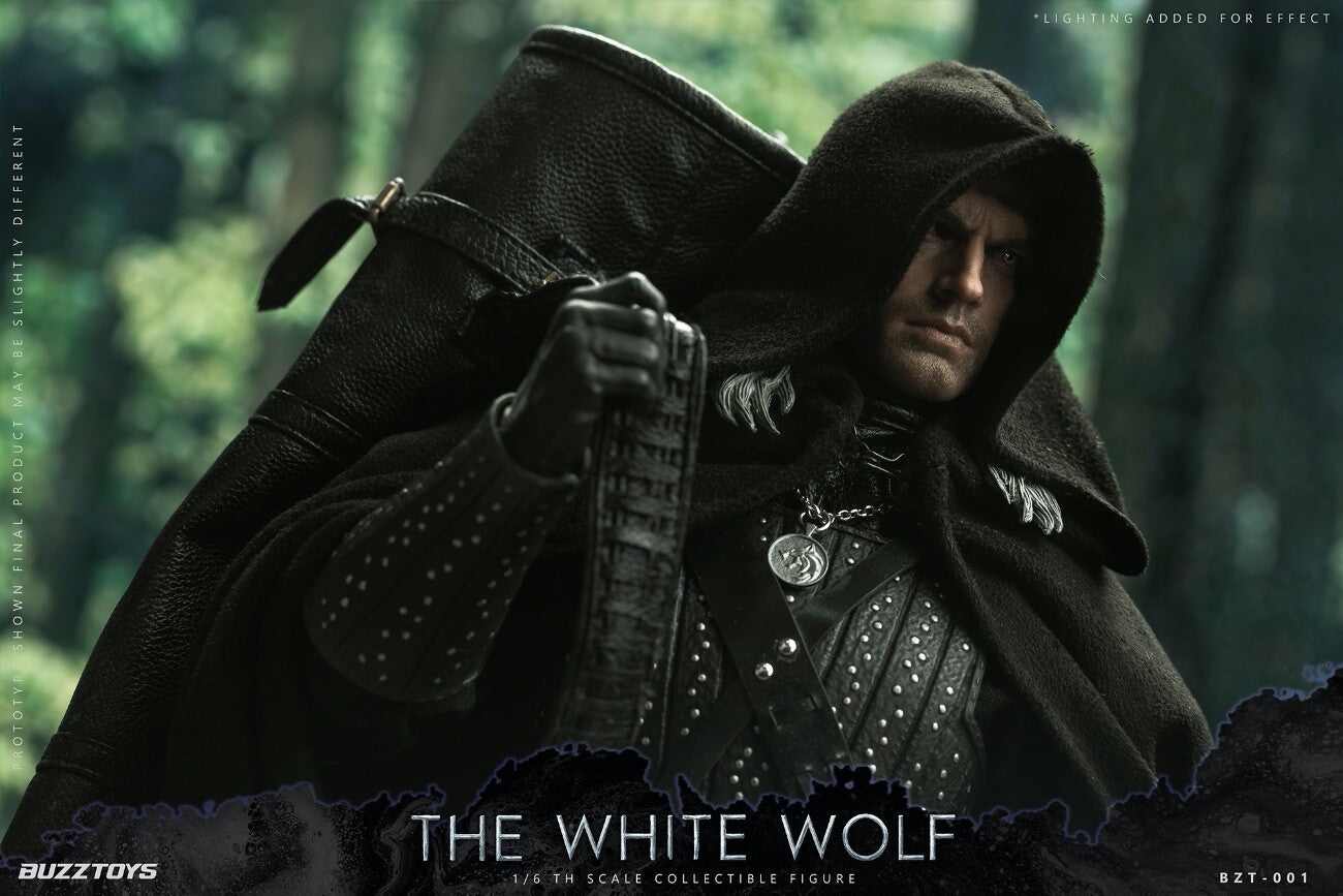 BUZZTOYS BUZ001 1/6 The Witcher The White Wolf Geralt Henry 12" Action Figure