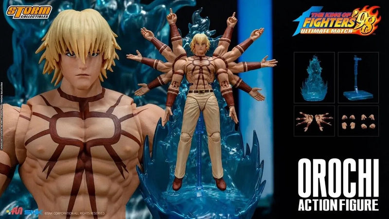 Storm Toys SKKF04YL THE KING OF FIGHTERS Orochi 6" Action Figure Model Toy