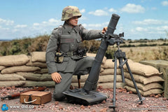 Preventa DID D80195 1/6 WWII German GD Infantry Mortarman Bruno figura de acción