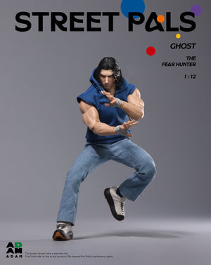 Presale ADAM ADS-001 1/12 Street Pals Ghost The Fear Hunter Action Figure Model