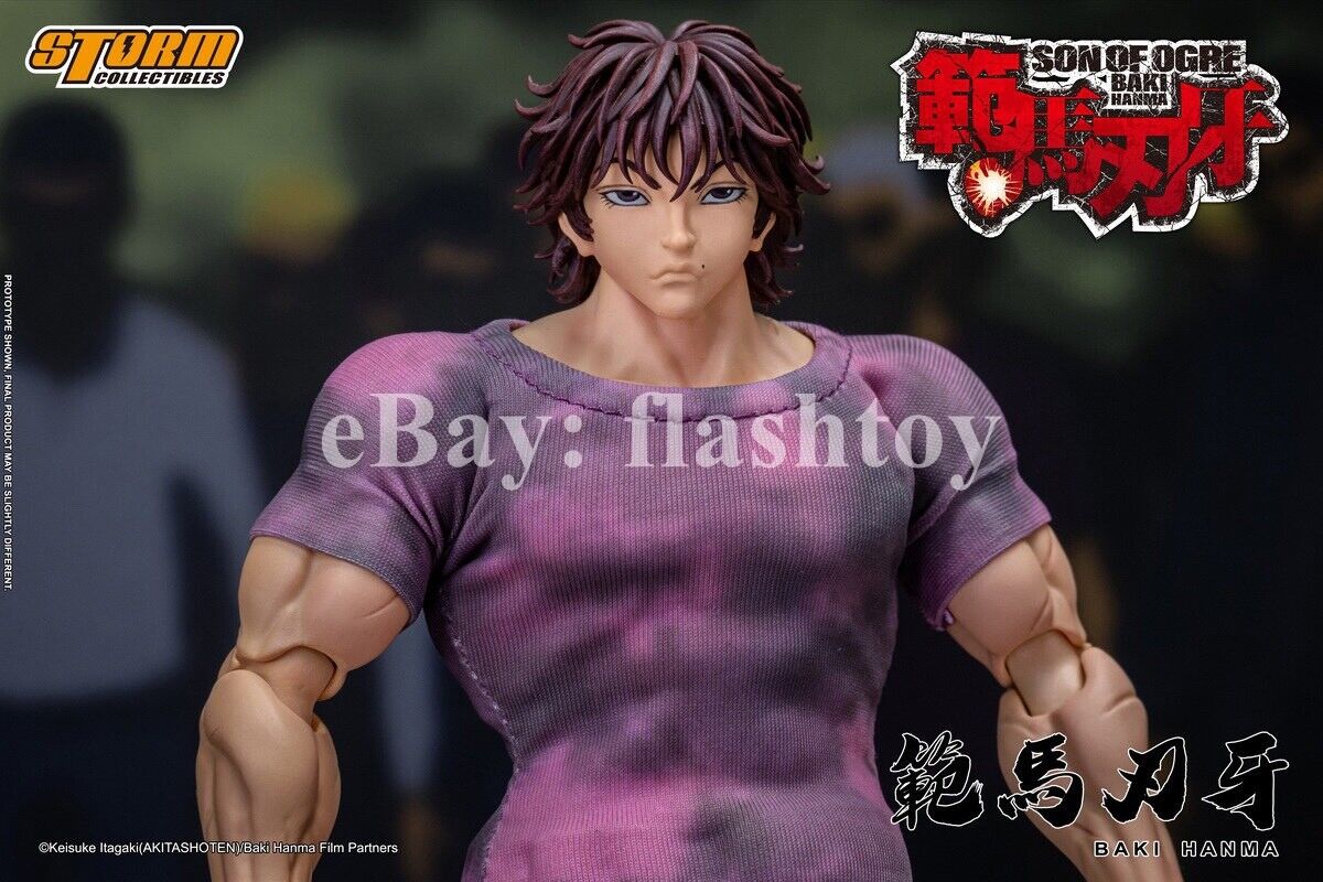 Storm Toys KIBK05 1/12 Baki Hanma Son of The Ogre Collectible Action Figure Toy