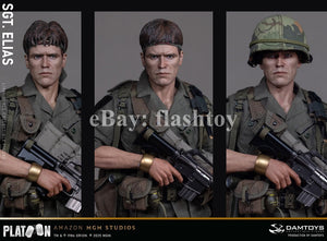 Presale DAMTOYS DMS047 1/6 Platoon Sergeant Elias 12" Male Action Figure Model