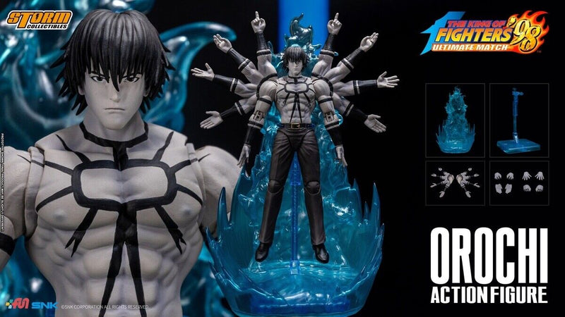 Storm Toys SKKF04BK THE KING OF FIGHTERS Orochi 6" Action Figure Model Toy