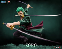 Preventa Pixel Poses PP-200595 1/6 Roronoa Zoro modelo de figura de acción de colección