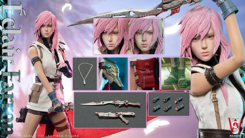 SWTOYS FS060 1/6 Fantasy Lightning Eclair Collectible Female Action Figure Model