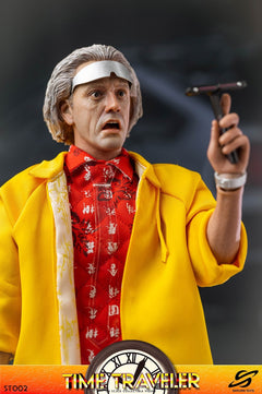 Saturn Toys ST002 1/6 Time Traveler Dr. Brown figura de acción masculina de colección
