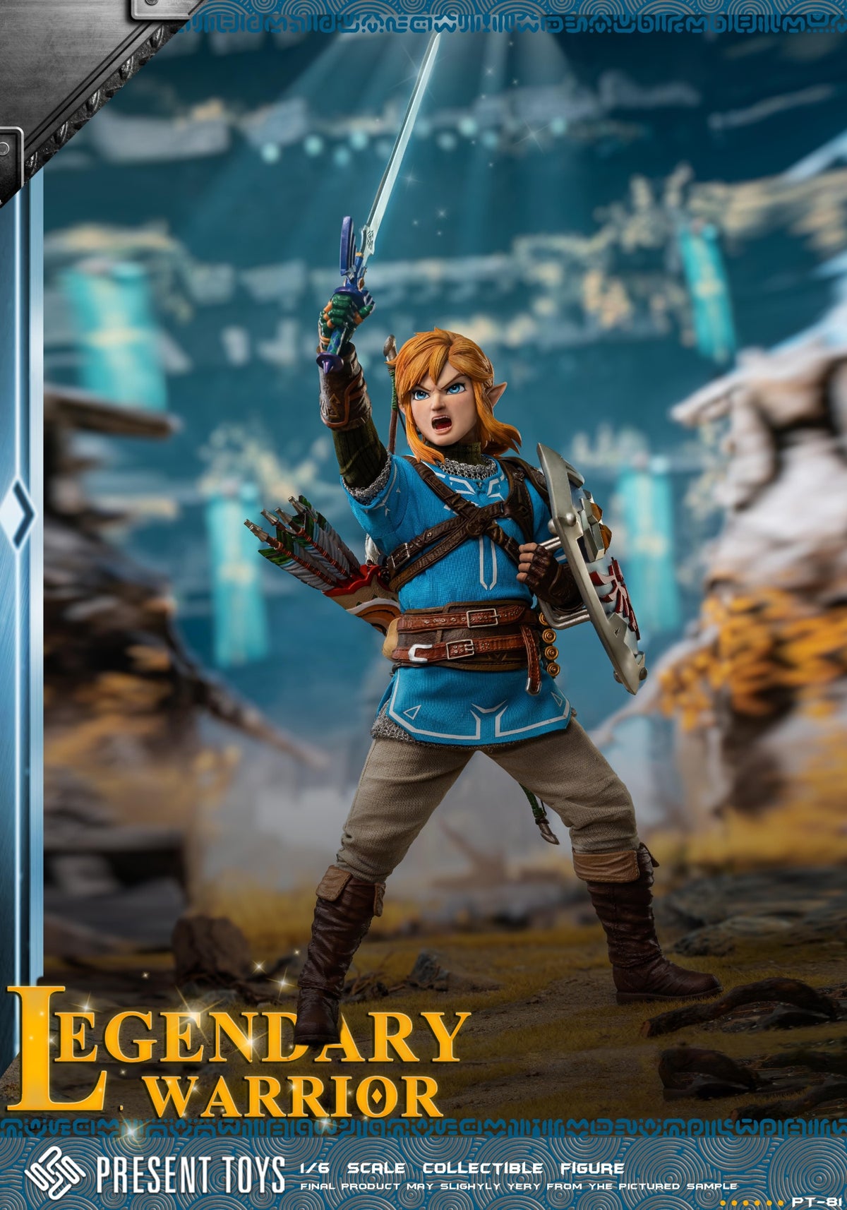 PRESENT TOYS PT-sp81 1/6 Legendary Warrior Link Male Action Figure Model Toy