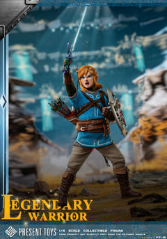 PRESENT TOYS PT-sp81 1/6 Legendary Warrior Link Male Action Figure Model Toy