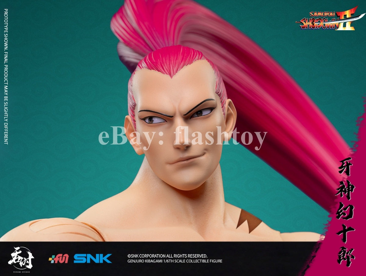 Presale TUNSHI STUDIO TS-017 1/6 Genjuro Kibagami Male Action Figure Model Toy