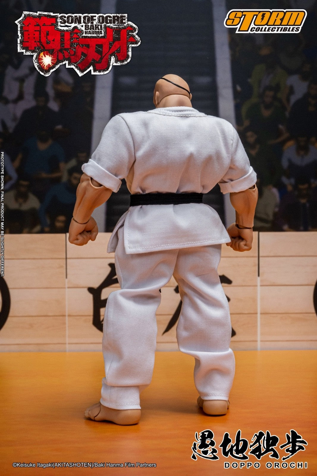 Storm Toys KIBK06 1/12 Son Of Ogre Baki Hanma Doppo Orochi Action Figure Model