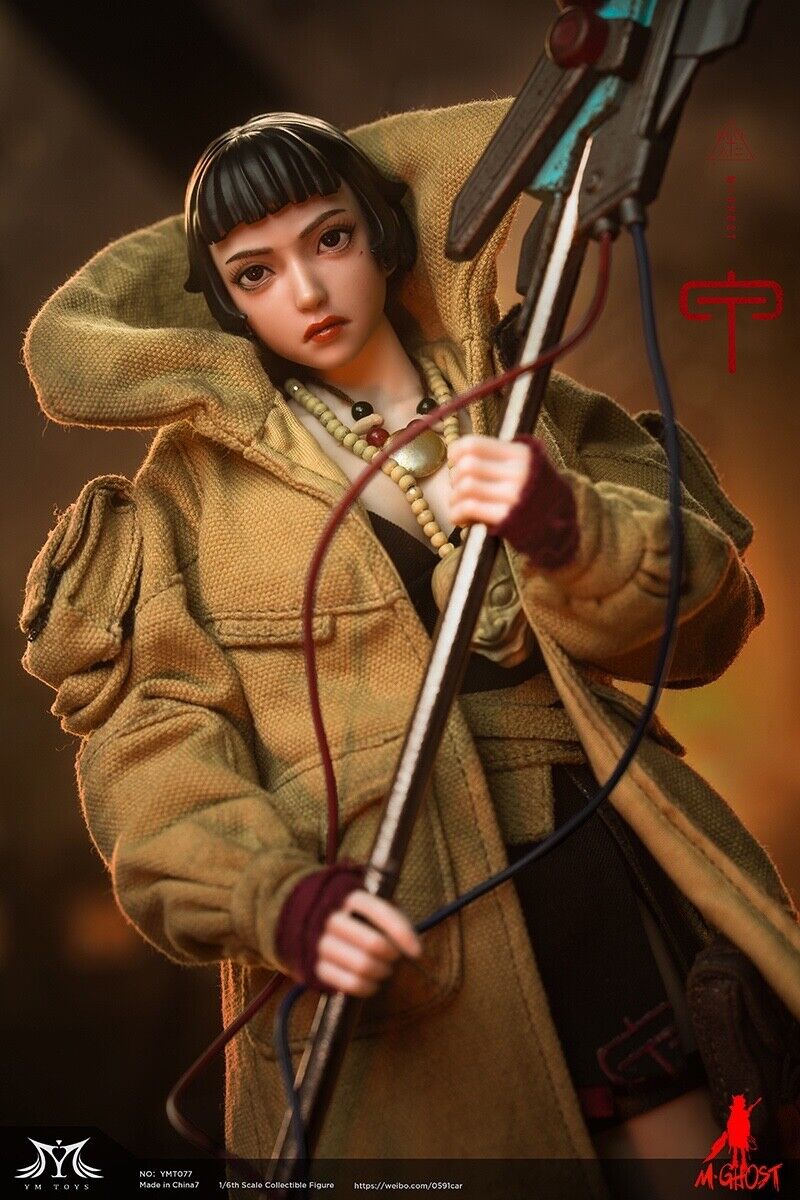 YMTOYS YMT077 1/6 M-GHOST Team NO.1 Jiazi Collectible Female Action Figure Model