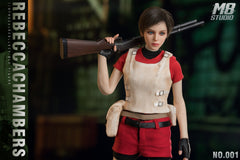 Preventa M8 STUDIO No.001 1/6 Resident Zombie Evil Crisis Rebecca figura de acción