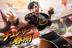 Presale TOYSTAY TS-011D 1/6 Kung Fu Girl Chun Li Female Action Figure Toy Black Ver.