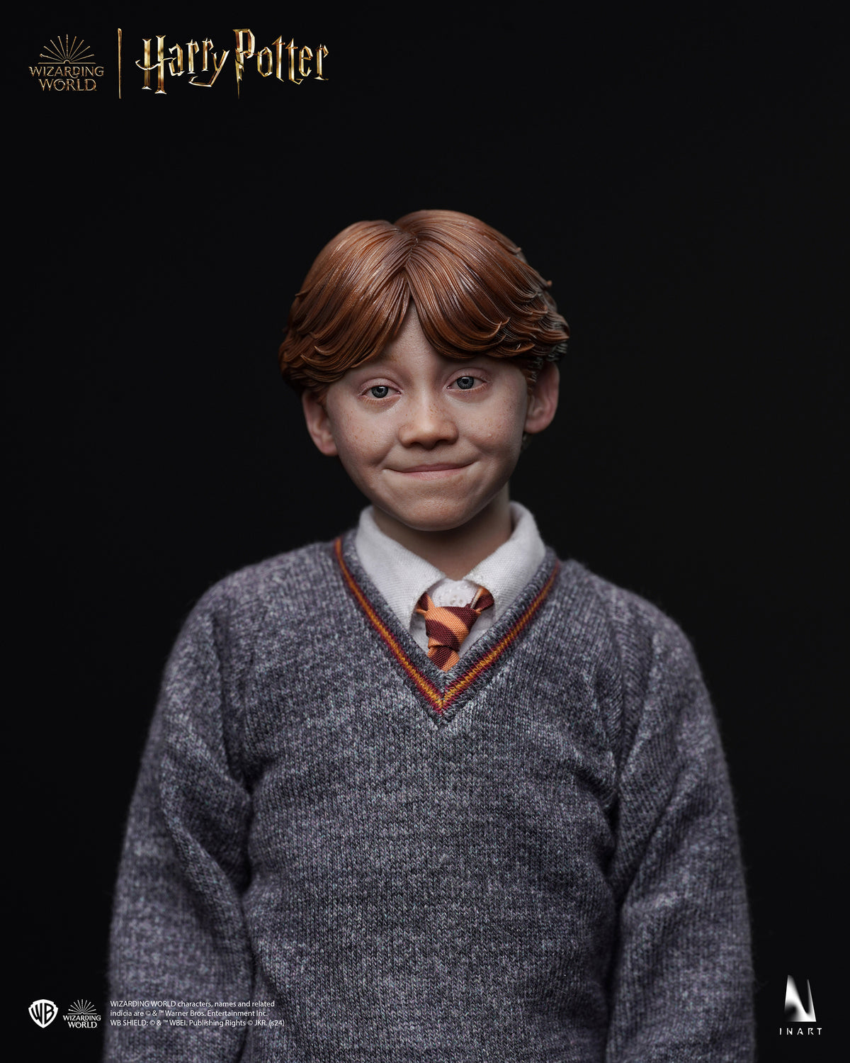 INART A010D1 1/6 Harry Potter Ron Weasley Model Rooted Hair Figure Deluxe Ver.