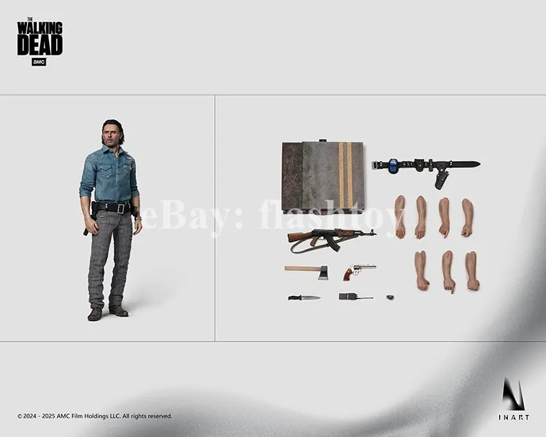 Presale INART Ag-A024 1/6 Walking Dead Rick Grimes Male Action Figure Model Toy