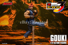 Preventa STORM ARENA SFSA07 1/12 Street Fighter Zero 3 Gouki modelo de figura de acción