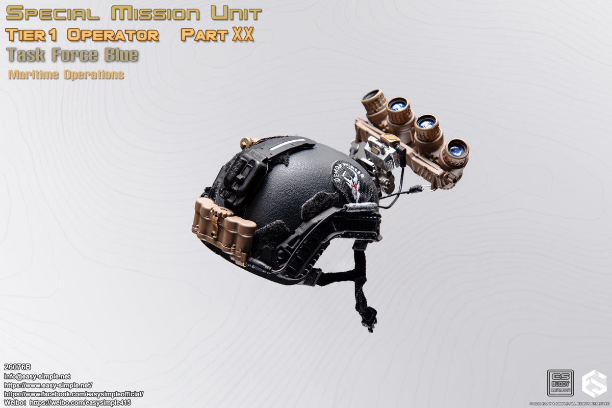 Preventa Easy&Simple 26076B 1/6 Special Mission Unit Tier1 Operator figura de acción