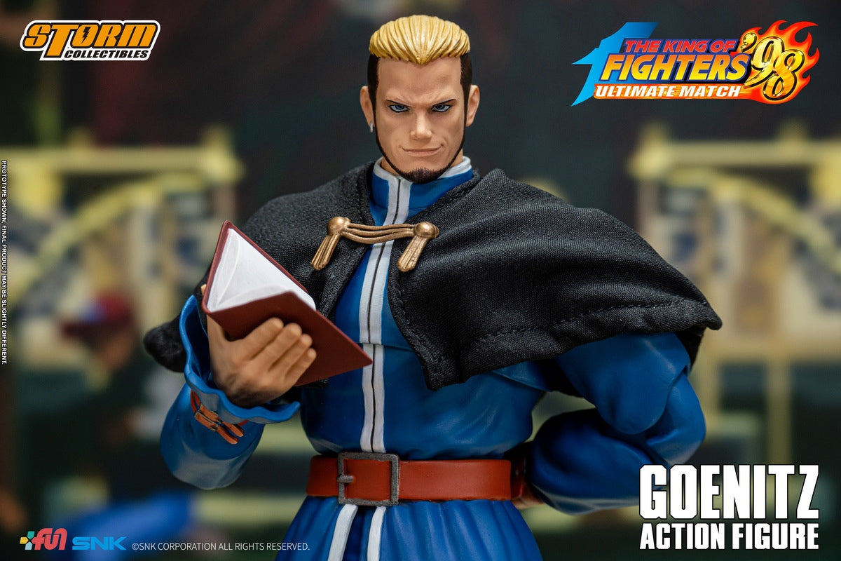 Storm Toys SKKF11 1/12 The King of Fighters GOENITZ Male Action Figure Model Toy